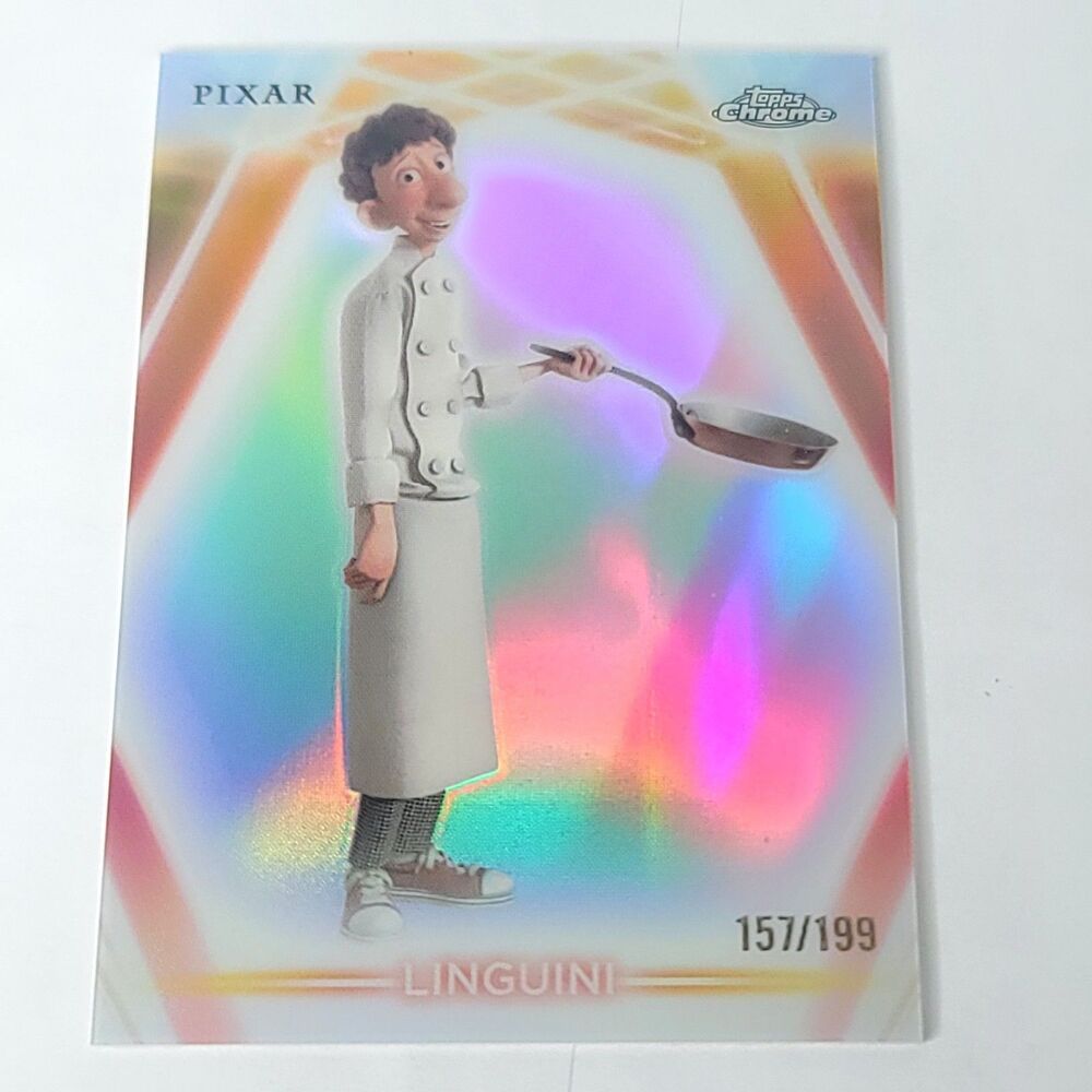 Linguini Topps 2026 Disney Neon Holo Chrome Refractor Limited 157/199 CNE